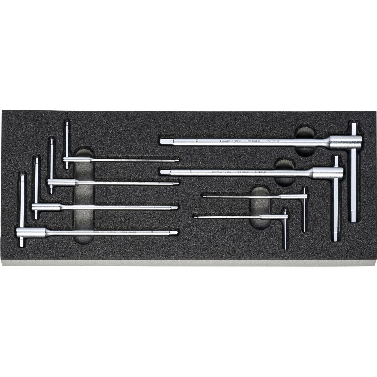 BỘ LỤC GIÁC CHỮ T 3 ĐẦU 8 CHI TIẾT PB SWISS TOOLS 952931 8