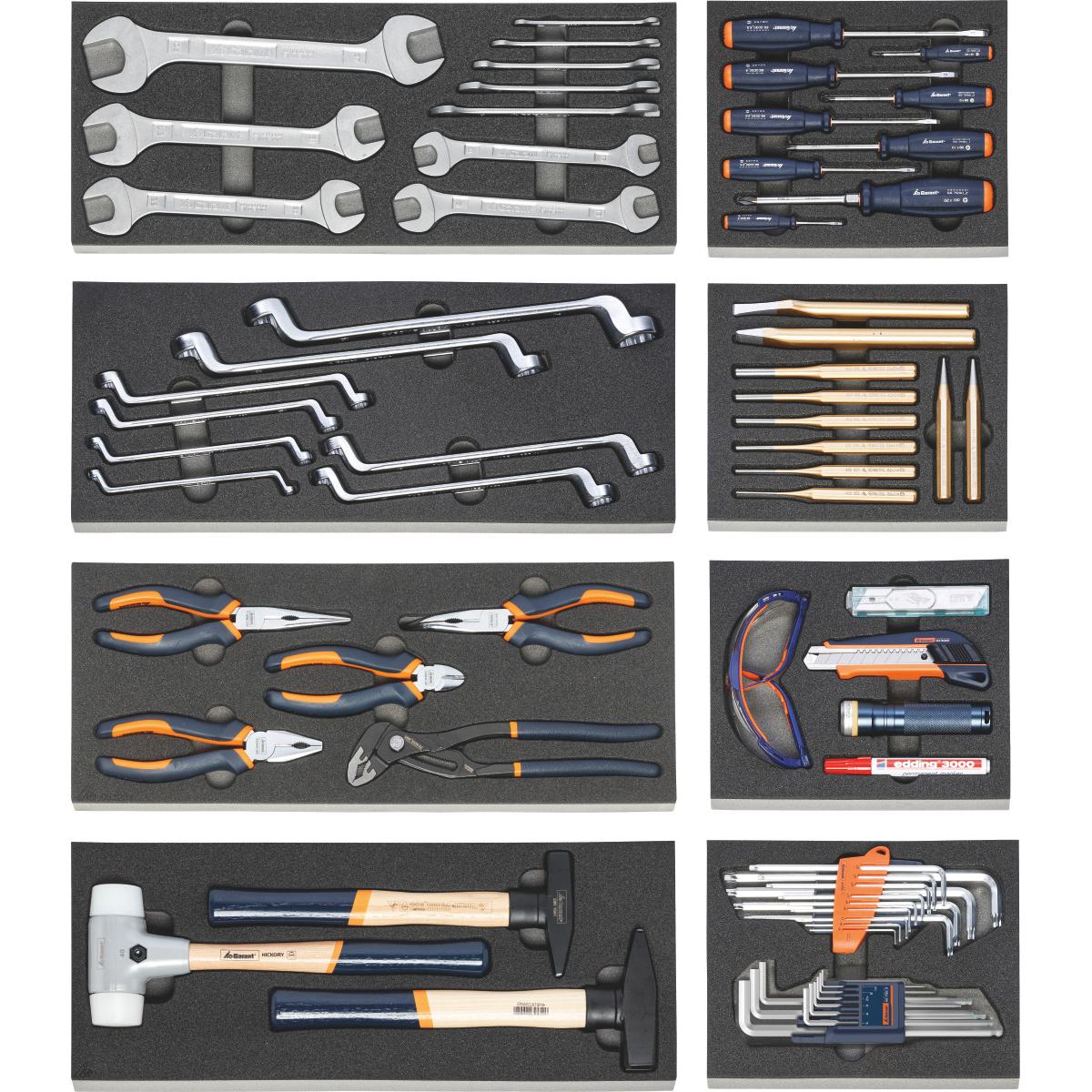 TOOL ORGANISER SYSTEM SET FOR 3 DRAWERS G1 GARANT 955051 G1