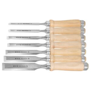 BỘ ĐỤC MỘNG GỖ CẦM TAY, CÁN GỖ MHG 794850 7 CÂY