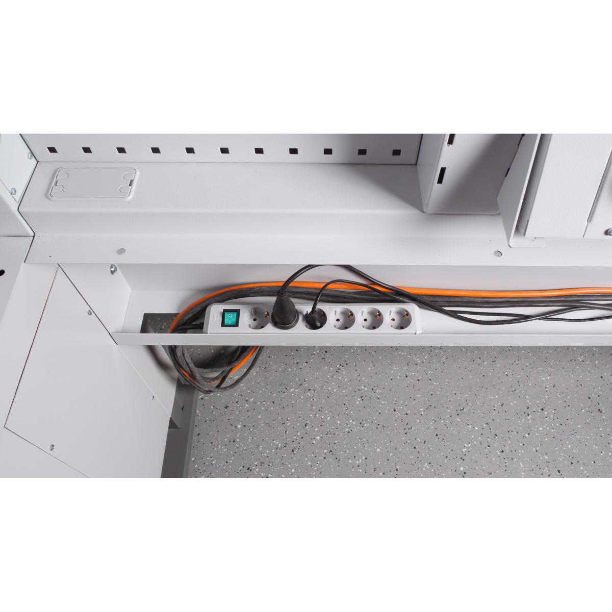 BÀN LÀM VIỆC ĐIỀU CHỈNH ĐỘ CAO BẰNG ĐIỆN MẶT BÀN ELUPLAN CHỐNG TĨNH ĐIỆN DÀI 1,5M GARANT - Ảnh 11
