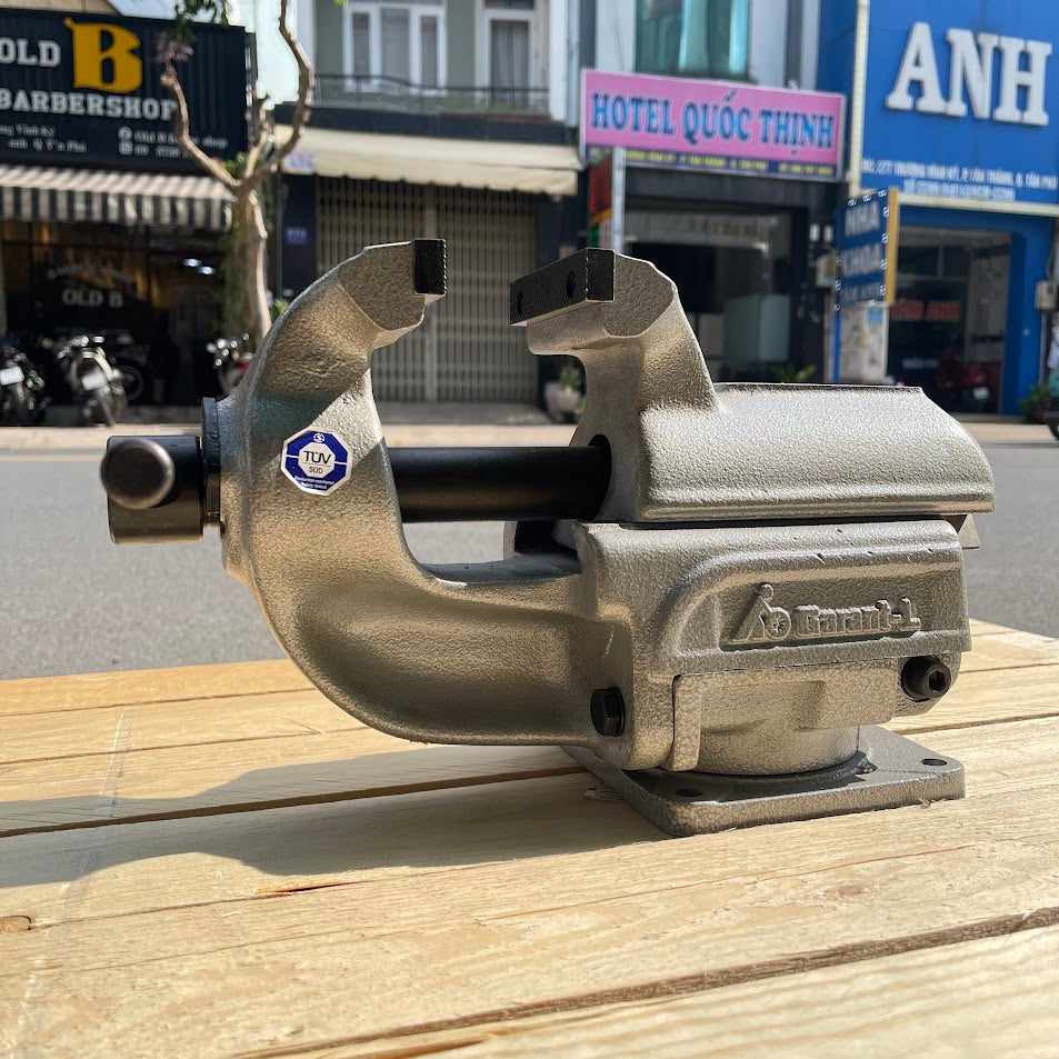 ETO GARANT CÓ ĐẾ XOAY HIGH-STRENGTH CAST IRON (GG 25) 100MM - Ảnh 10