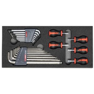BỘ VÍT NGẮN, LỤC GIÁC VÀ HOA THỊ 22 CHI TIẾT HOLEX 955215 22