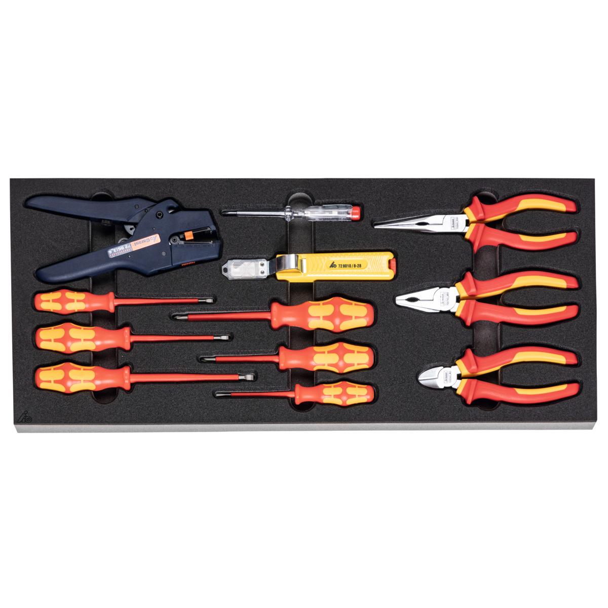BỘ DỤNG CỤ ĐIỆN 12 CHI TIẾT HOFFMANN 954585 12