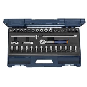 SOCKET SET 3/8 SQ/DR 37 PCS