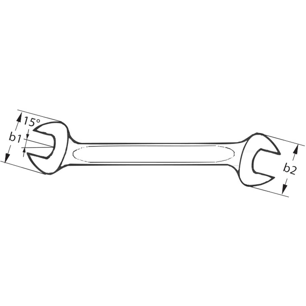 CỜ LÊ 2 ĐẦU MIỆNG STAHLWILLE 18X19 MM - Ảnh 5