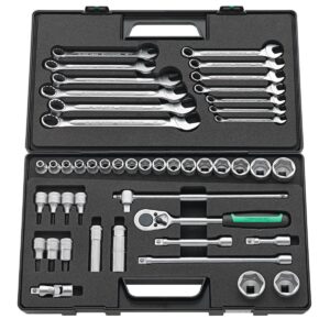 SOCKET SET 1/2 SQ/DR 47 PCS
