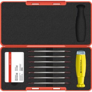 SET TUA VÍT CHỈNH LỰC, CHỐNG TĨNH ĐIỆN ESD, TỰ ĐỘNG, 7 ĐẦU THAY THẾ, 50 CNM PB 8316.A1 ESD