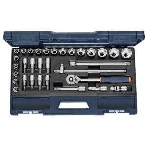 SOCKET SET 1/2 SQ/DR 32 PCS