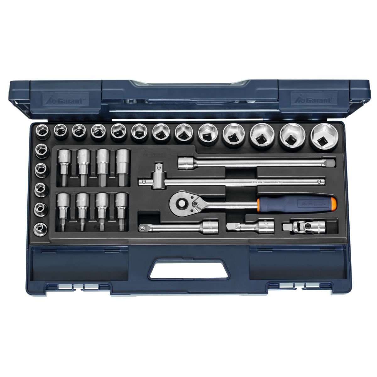 SOCKET SET 1/2 SQ/DR 32 PCS