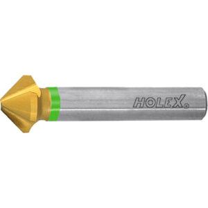 MŨI DAO VÁT MÉP THÉP GIÓ 90 ĐỘ ĐƯỜNG KÍNH 6,3MM HOLEX 150180 6,3