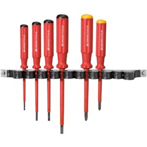 BỘ 6 TUA VÍT CÁCH ĐIỆN 4 ĐẦU DẸP 2 ĐẦU PHILLIPS PB SWISS TOOLS