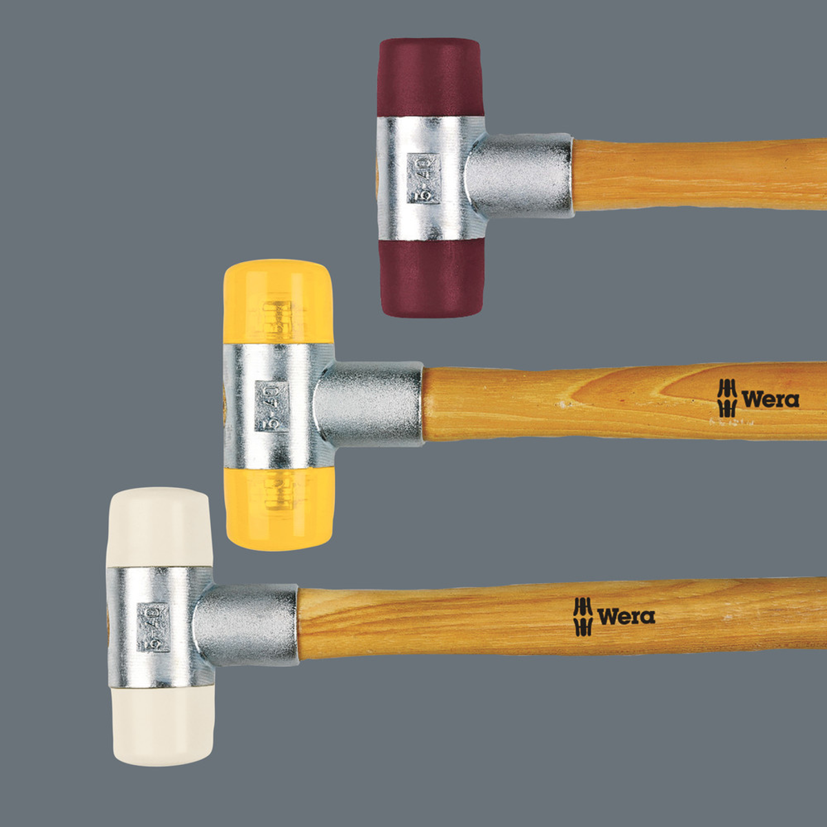 BÚA ĐẦU NHỰA 40MM WERA 05000025001 - Ảnh 5