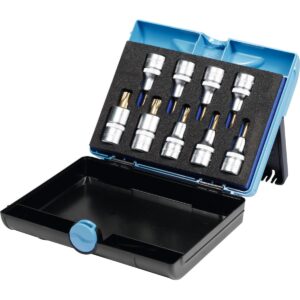 SOCKET SET TORX 1/2 SQ/DR 9 PCS